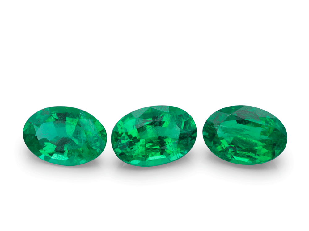 Emerald Zambian 6x4mm Oval