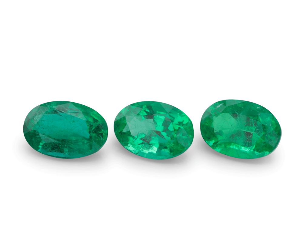 Emerald Zambian 6x4mm Oval