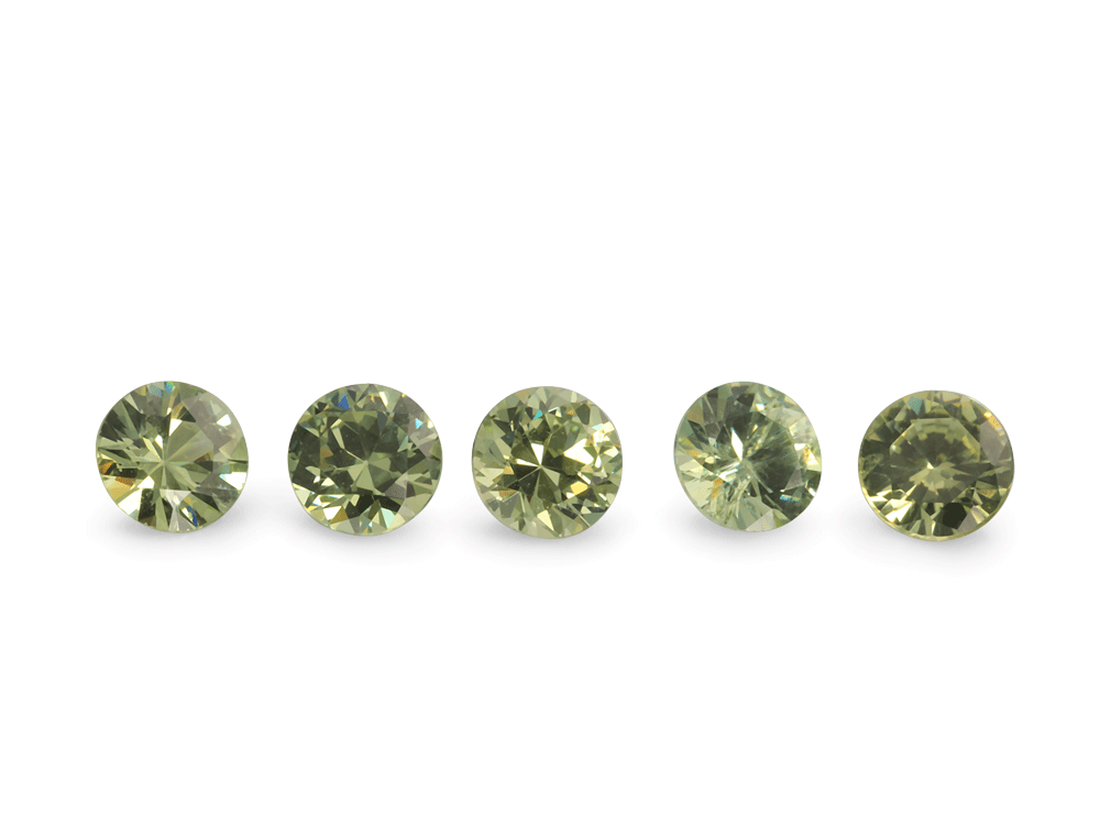 Demantoid Garnet 2.50mm Round