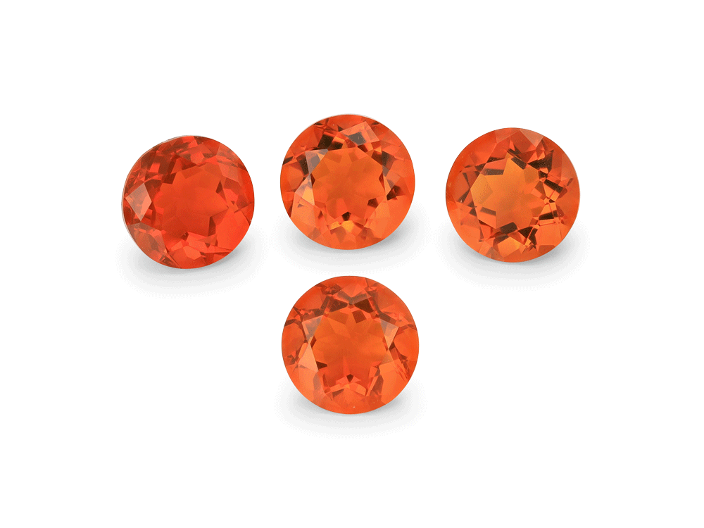 Mexican Fire Opal 6.00mm Round