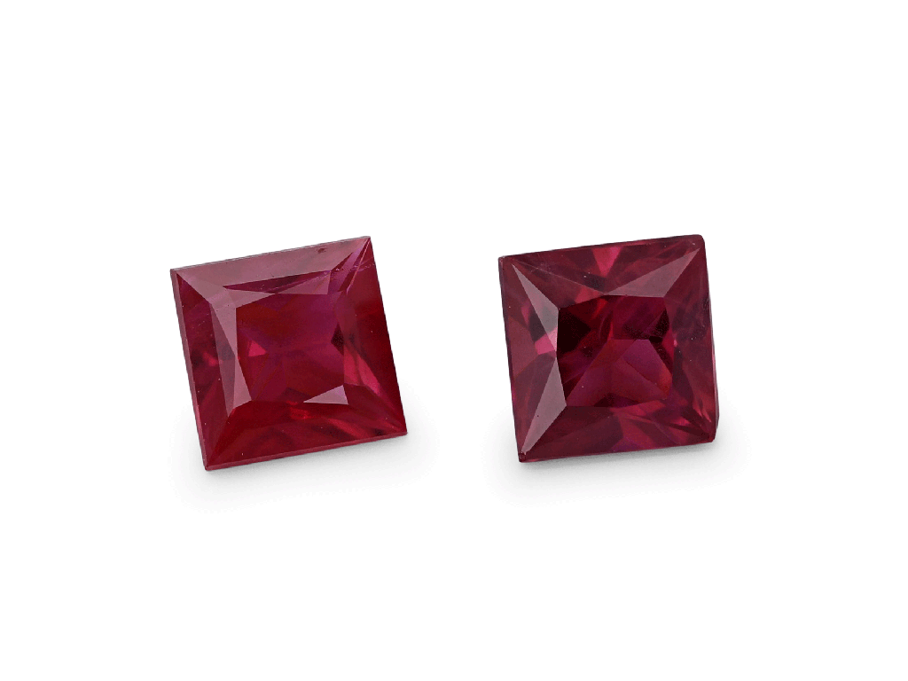 Ruby Red 3.75mm Princess