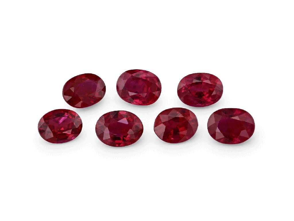 Ruby Pink 4x3mm Oval