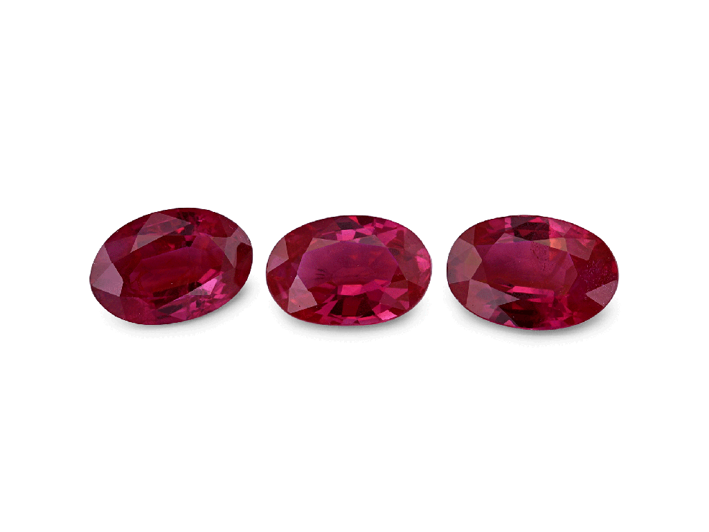 Ruby Pink 6x4mm Oval