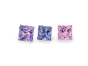 Sapphire Purple 2.75mm Princess Cut