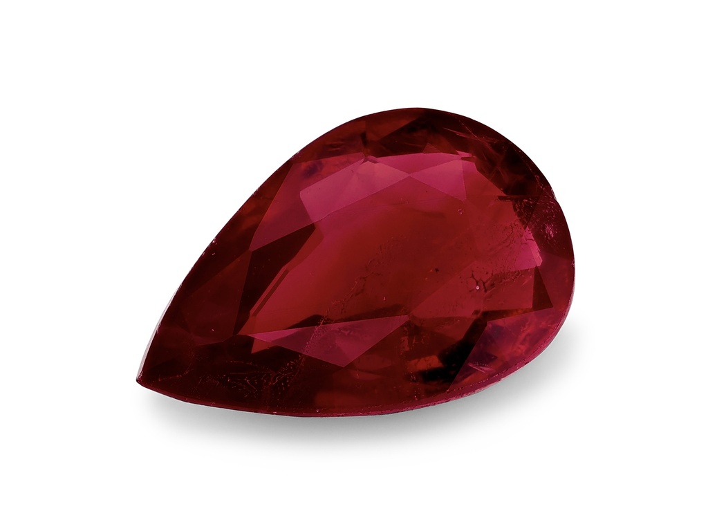 Ruby 6x4mm+/- Pear Shape Good Quality 