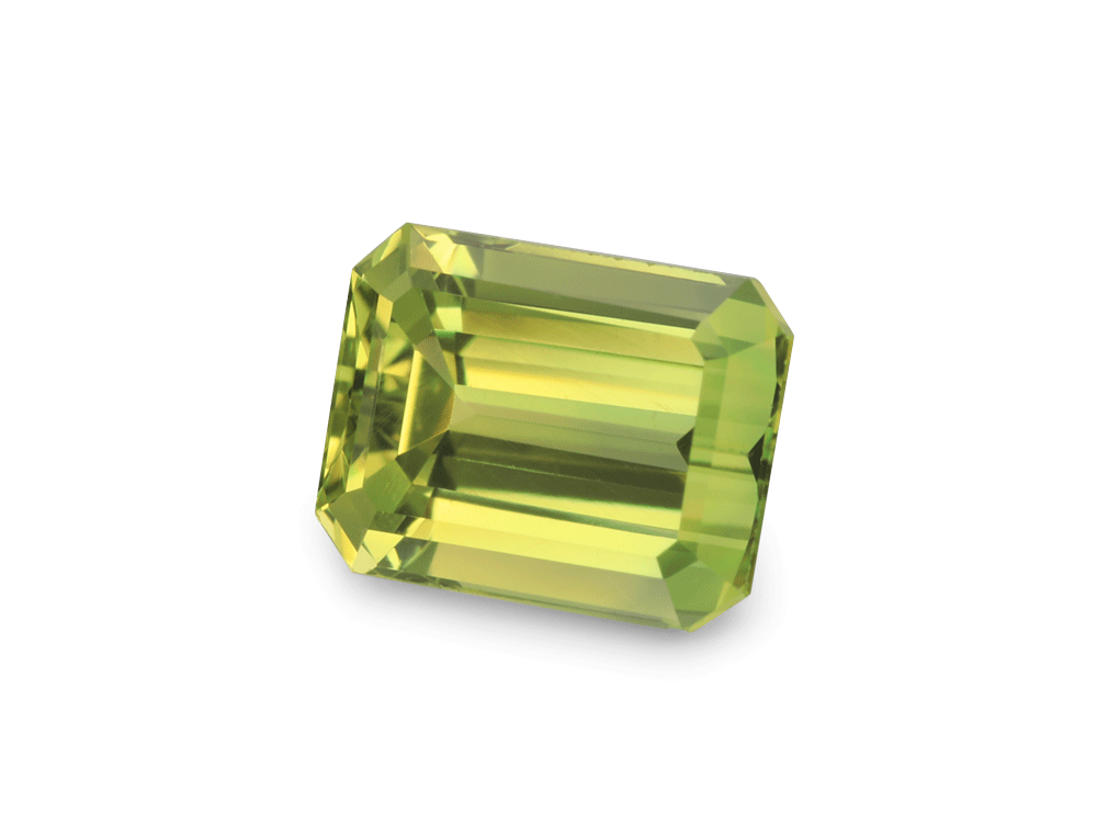 Parti Sapphire 5.65x4.4mm Emerald Cut Yellow Blue