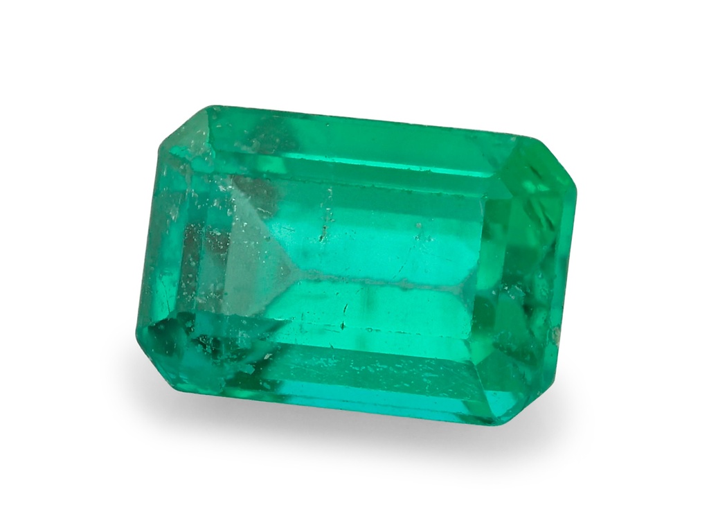 Zambian Emerald 6.1x4.1mm Emerald Cut