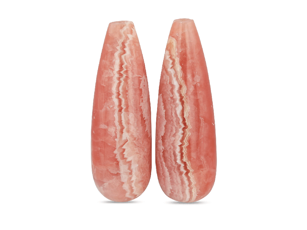 Rhodochrosite 30x10mm Polished Drop