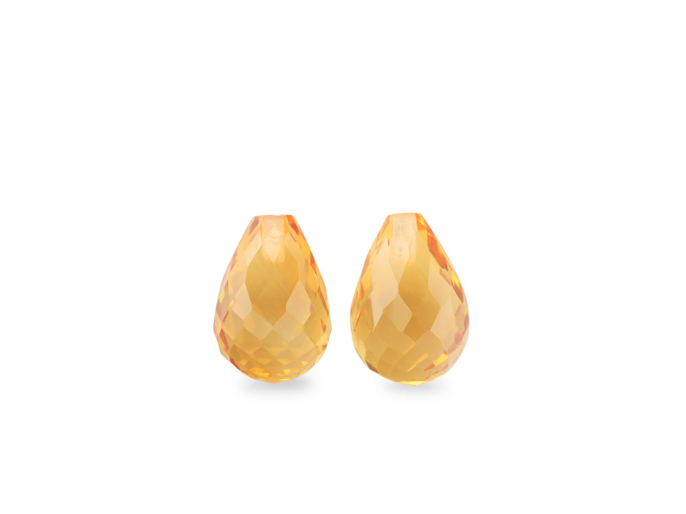 Citrine 10x7mm Briolette