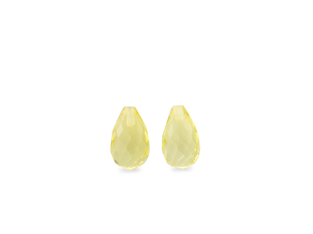 Lemon Quartz 8x5mm Briolette