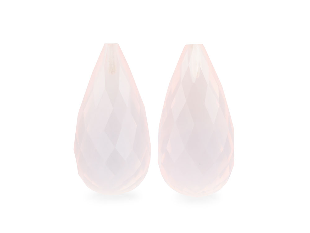 Rose Quartz 20x10mm Briolette