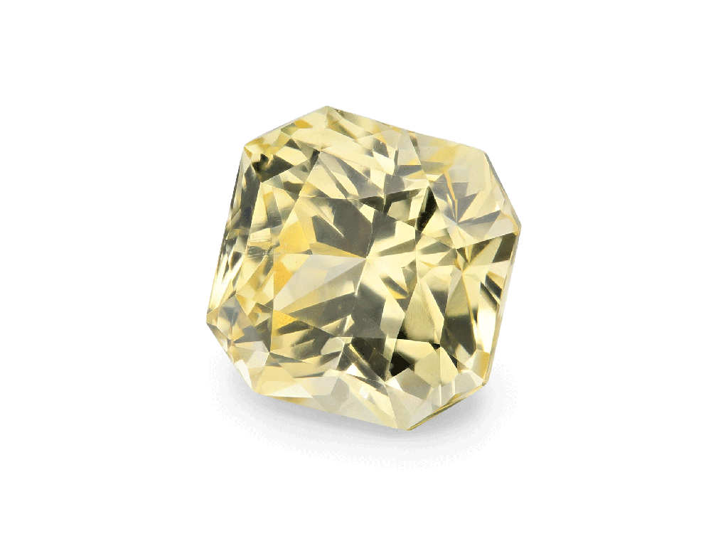 Yellow Sapphire 8.31x8.42mm Radiant Cut