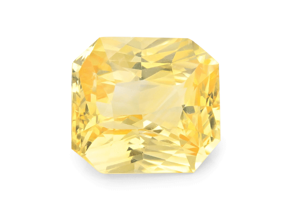 Yellow Sapphire 10.59x9.69mm Radiant Cut