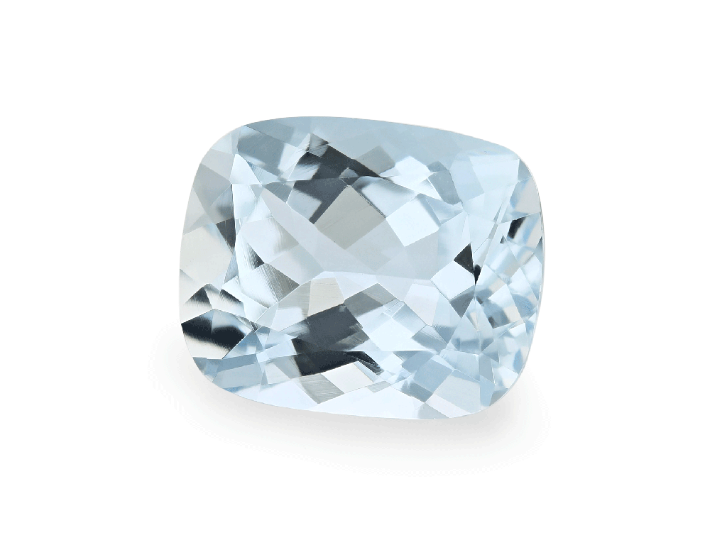 Aquamarine 9.8x7.9mm Cushion