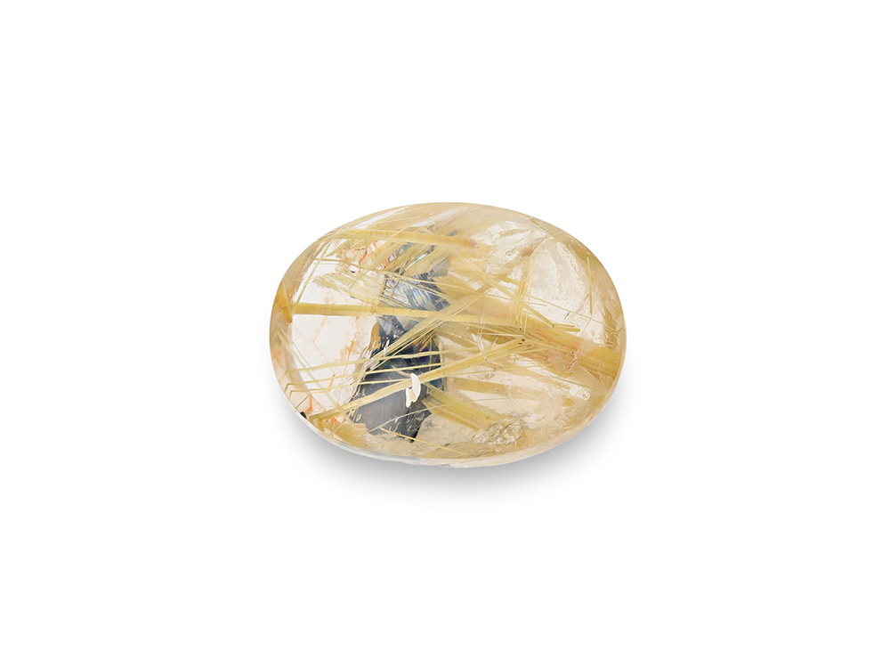 Star Rutile Quartz 17x13mm Oval Cabochon