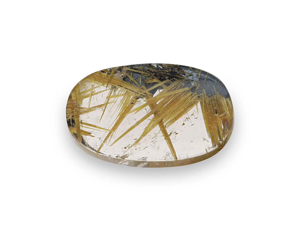 Star Rutile Quartz 22x15mm Oval