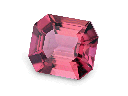 Pink Tourmaline 11.2x9.8mm Emerald Cut