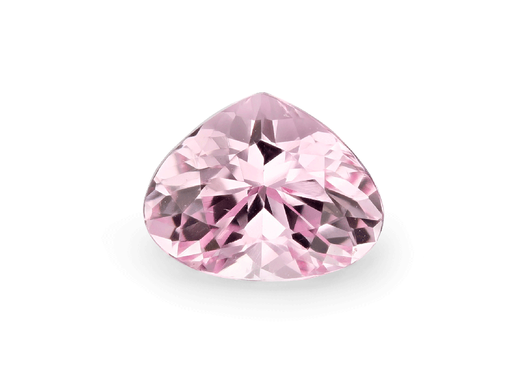 Light Pink Spinel 5.4x6.9mm Pear Shape