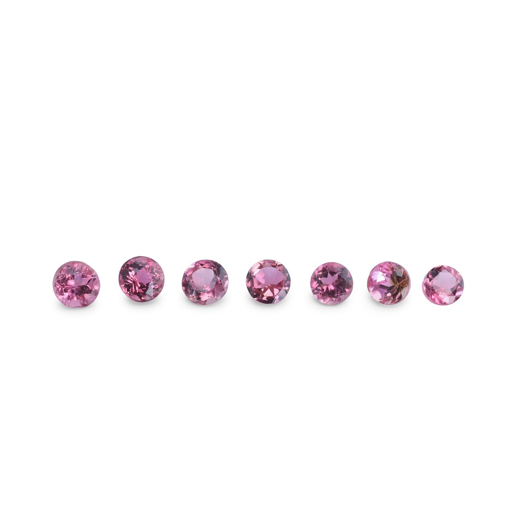 Pink Tourmaline 2.00mm Round