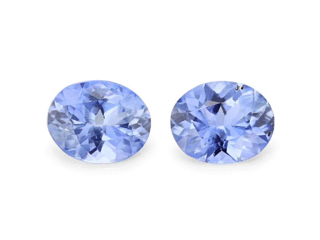 Ceylon Sapphire 6x5mm Oval Light Blue