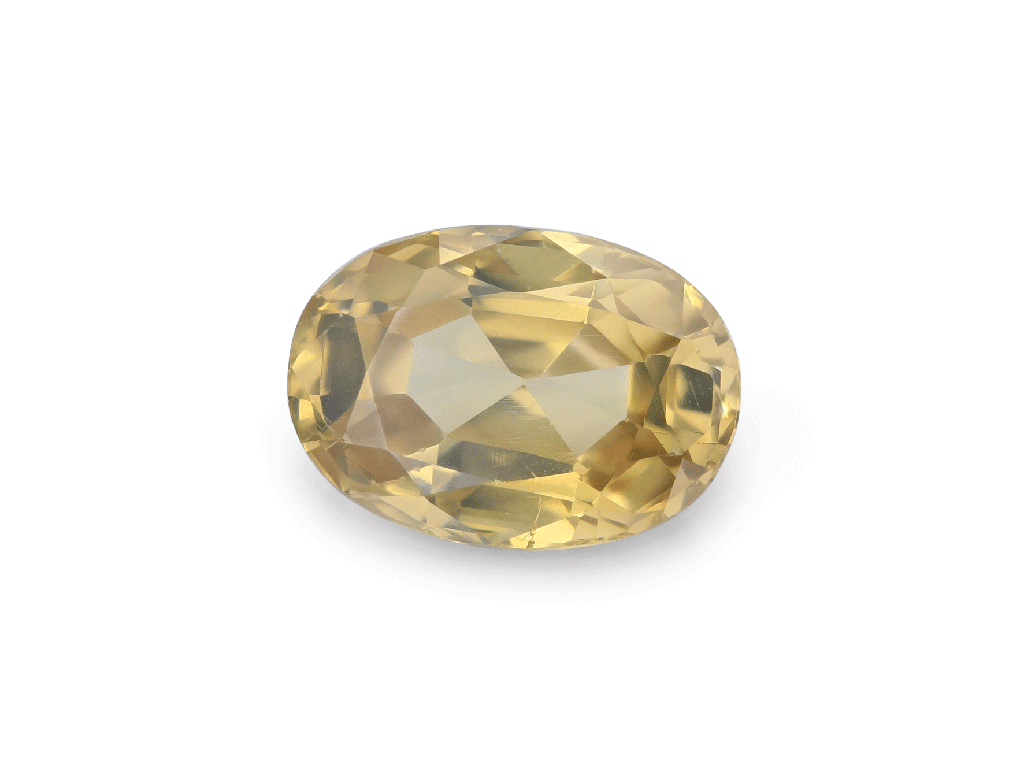 Zircon 8x5.6mm Oval Light Whisky