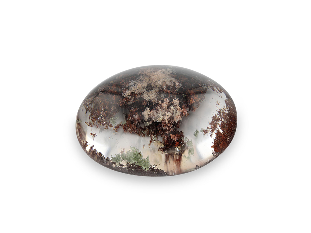 Garden Quartz 24x18.5mm Oval Cabochon