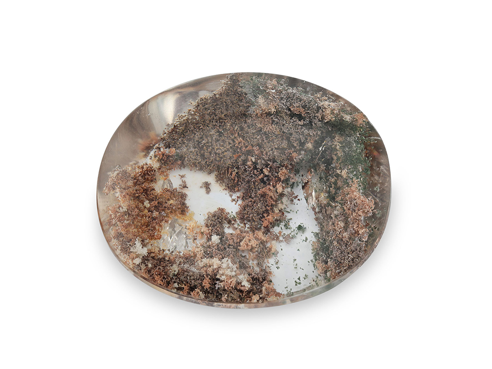 Garden Quartz 26.5x23.5mm Oval Cabochon