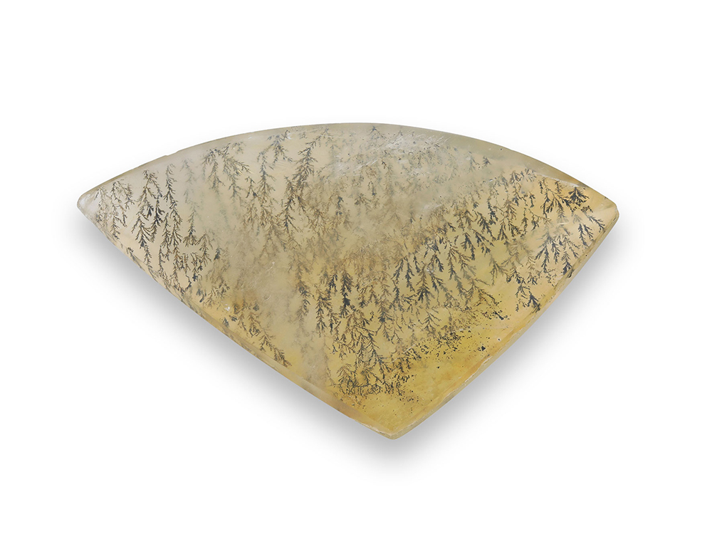 Garden Quartz 35x22.5mm Triangular