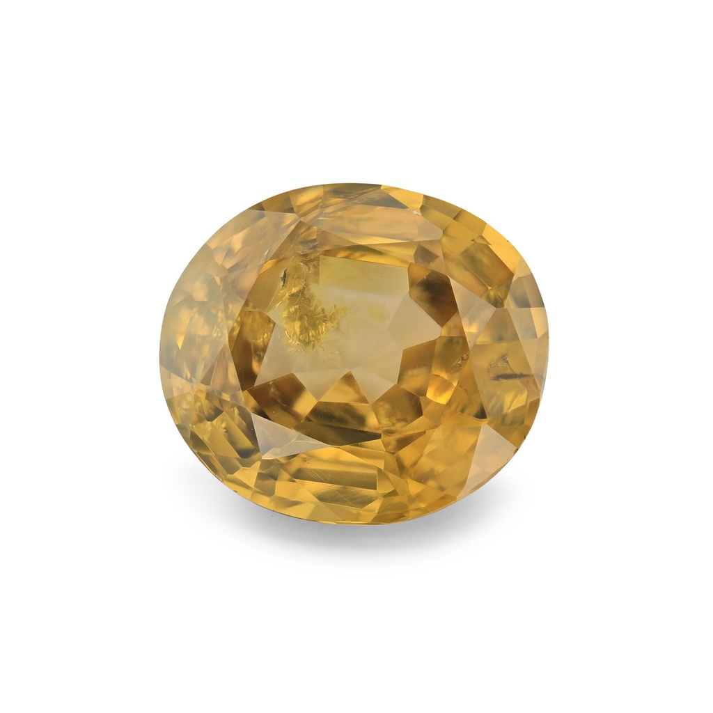 Zircon 10x9mm Oval Champagne