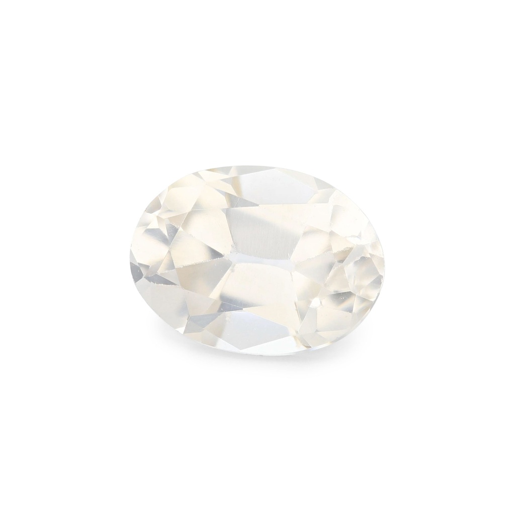 Champagne Zircon 6.9x5.1mm Oval