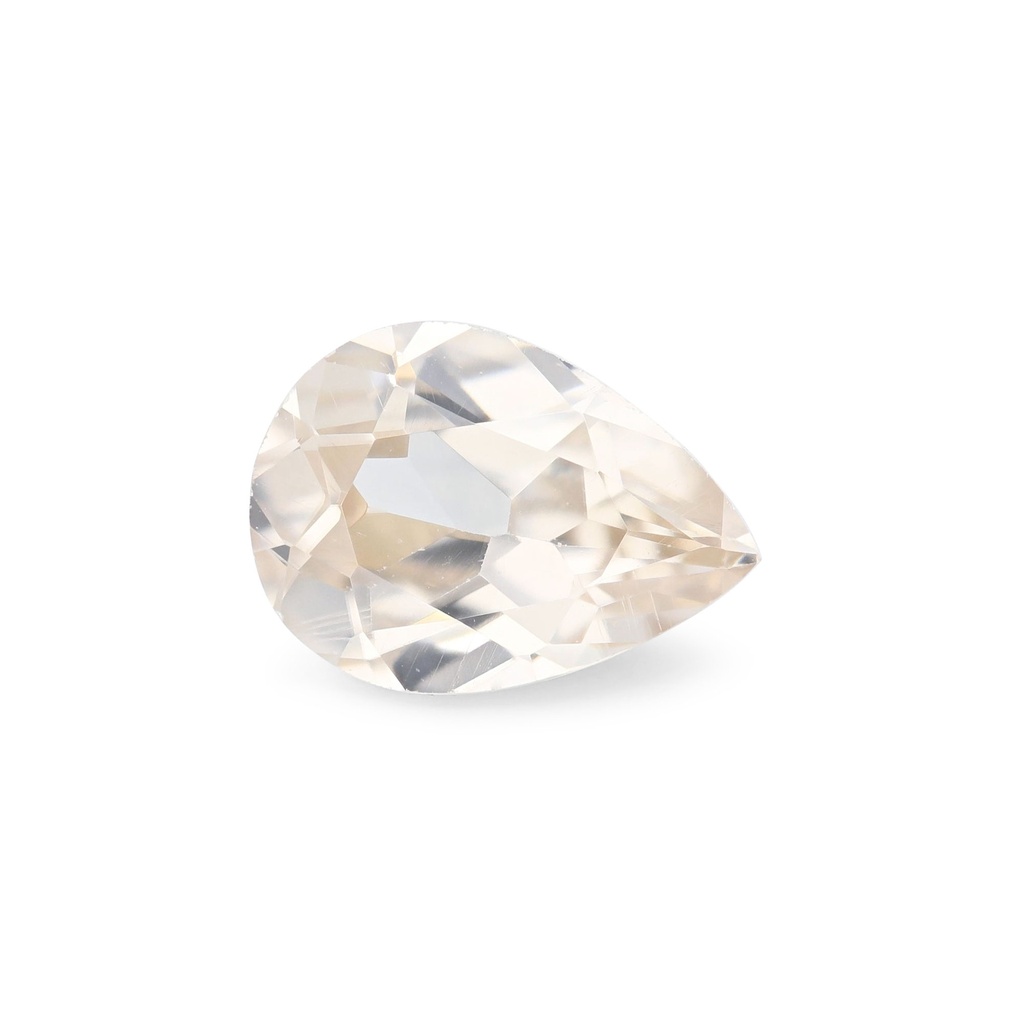 Champagne Zircon 7.1x5.2mm Pear Shape