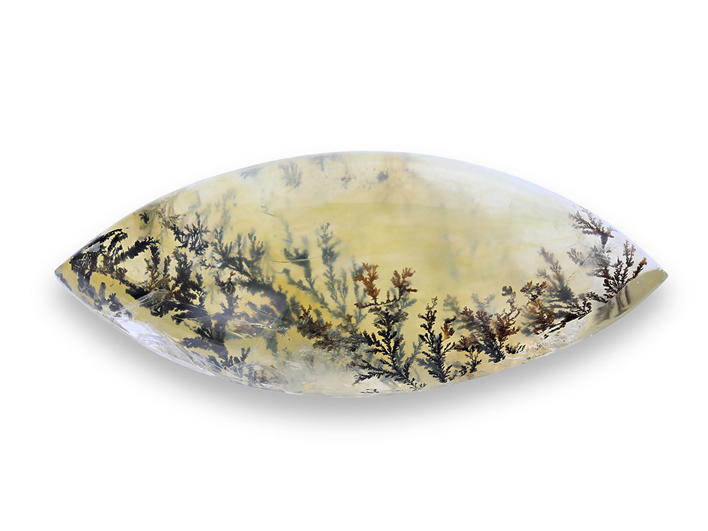 Dendritic Quartz 50x21mm Marquise Cabochon