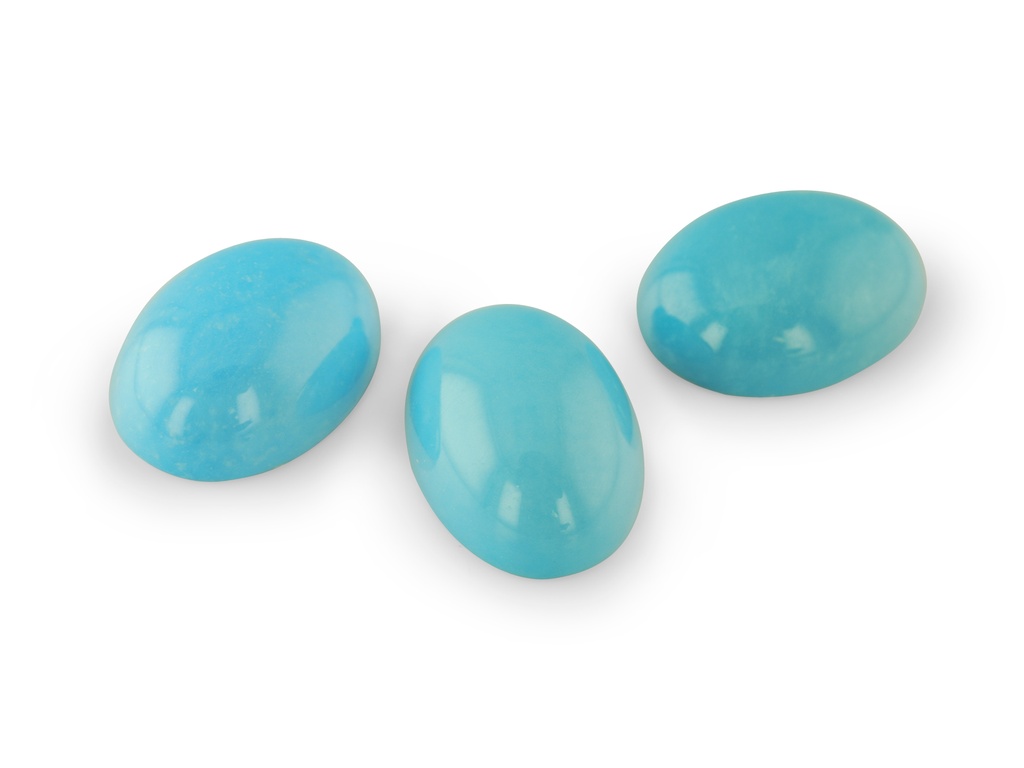 Turquoise Sleeping Beauty 8x6mm Oval Cabochon