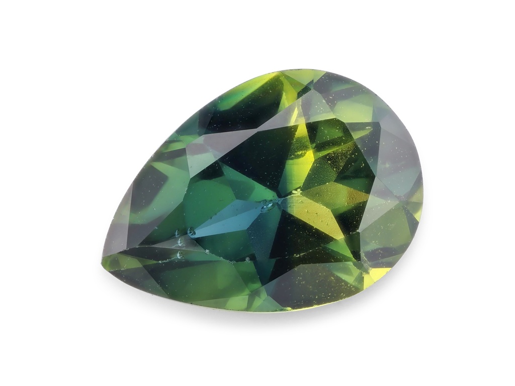 Australian Parti Sapphire 7x4.9mm Pear Shape