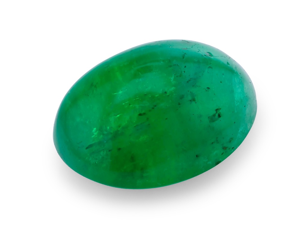 Emerald 7x5mm Oval Cabochon