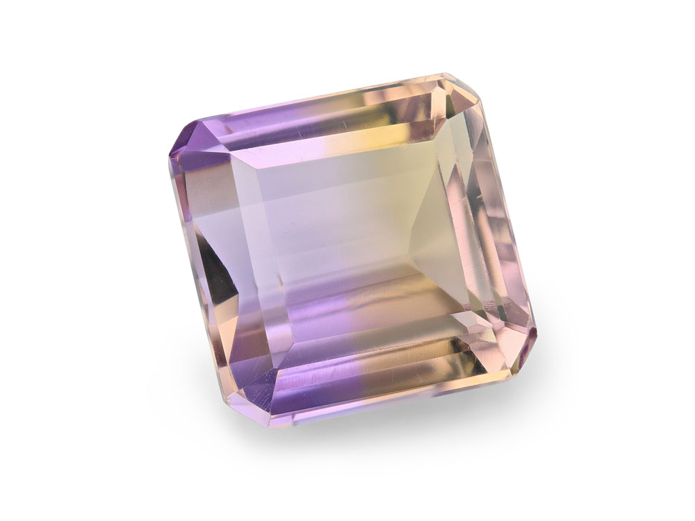 Ametrine 12.1x11.9mm Emerald Cut