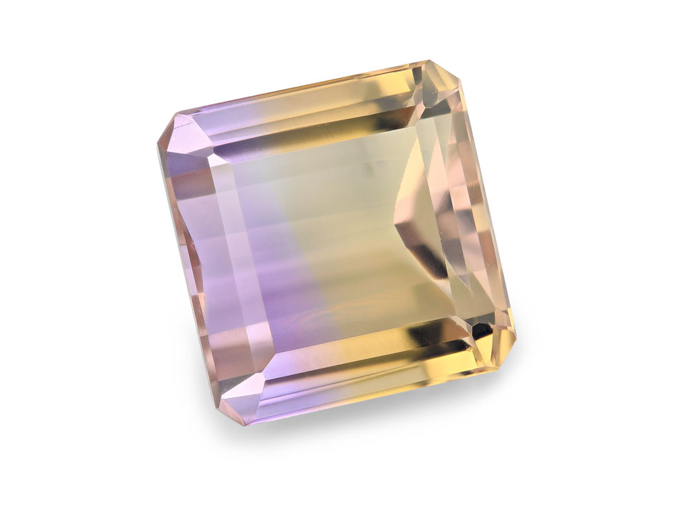 Ametrine 11.7x12mm Emerald Cut