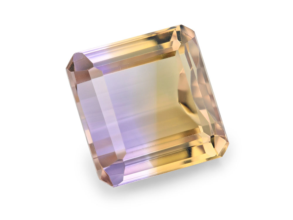 Ametrine 12x11.8mm Emerald Cut