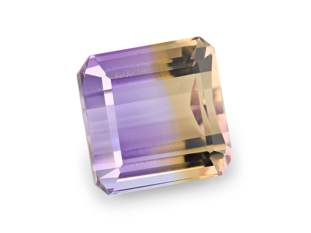 Ametrine 12.1x11.9mm Emerald Cut