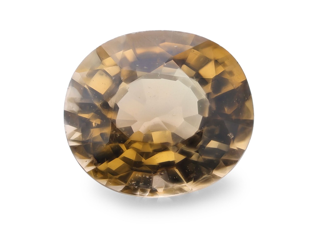 Brown Tourmaline 7x6.25mm Oval