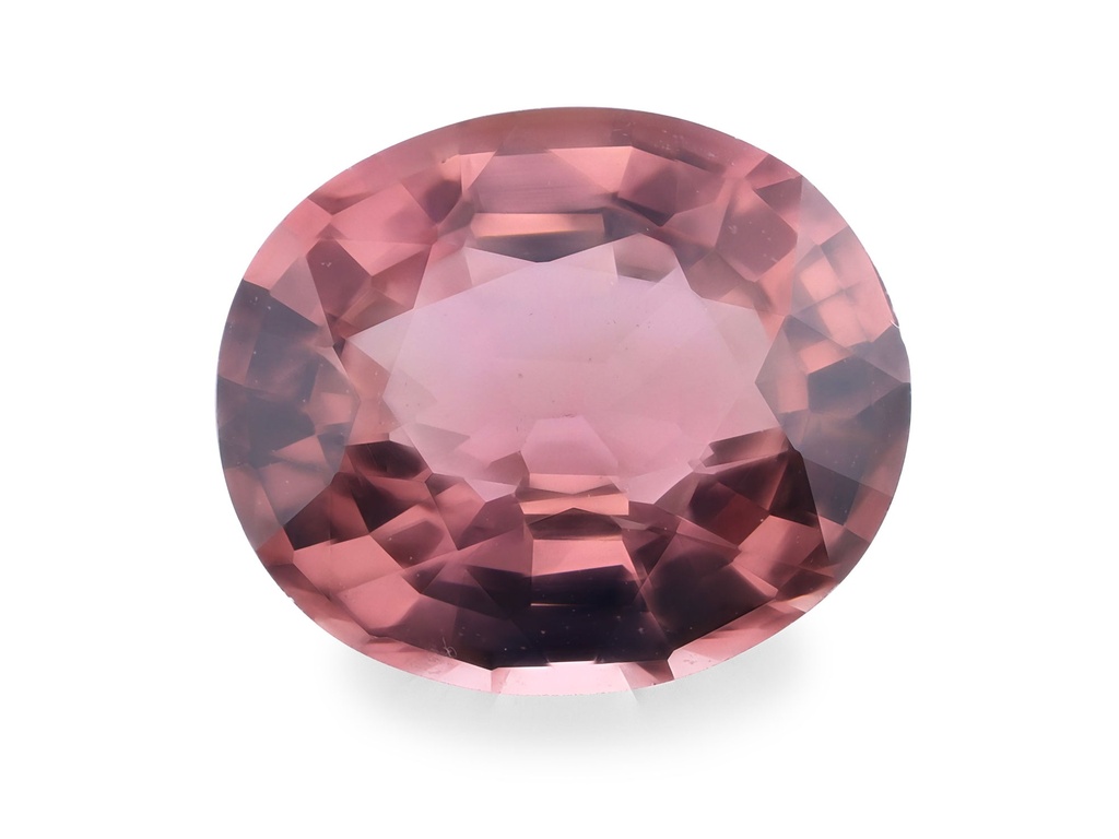 Pink Tourmaline 7.4x6.25mm Oval