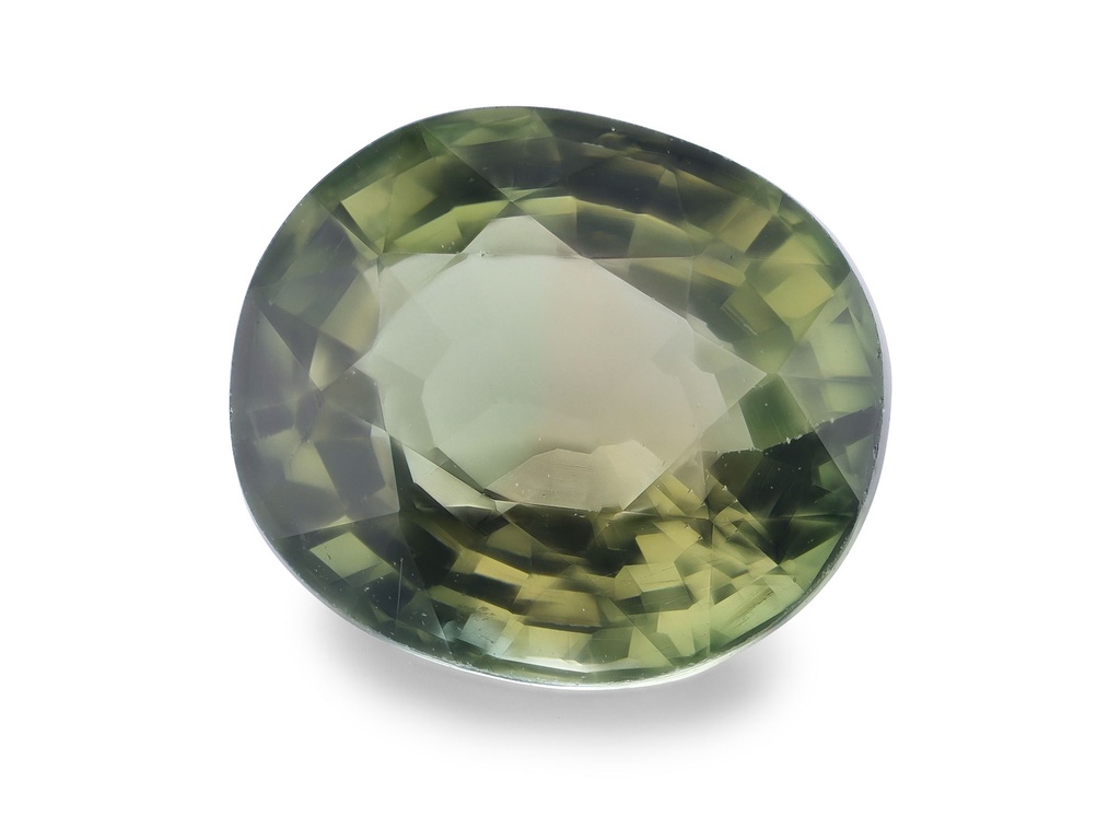 Tourmaline 8.6x7.35mm Oval Green