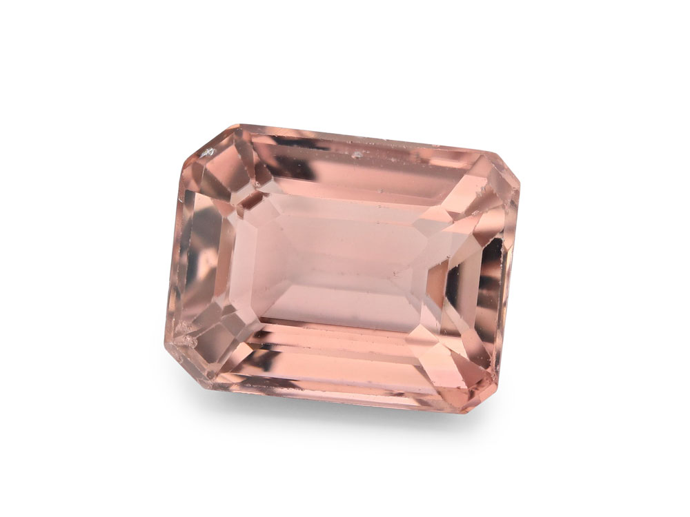 Pink Tourmaline 8.7x6.85mm Emerald Cut