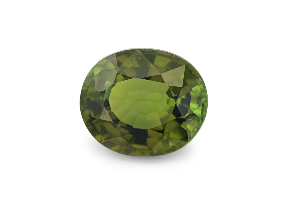 Green Tourmaline 7.4x6.3mm Oval