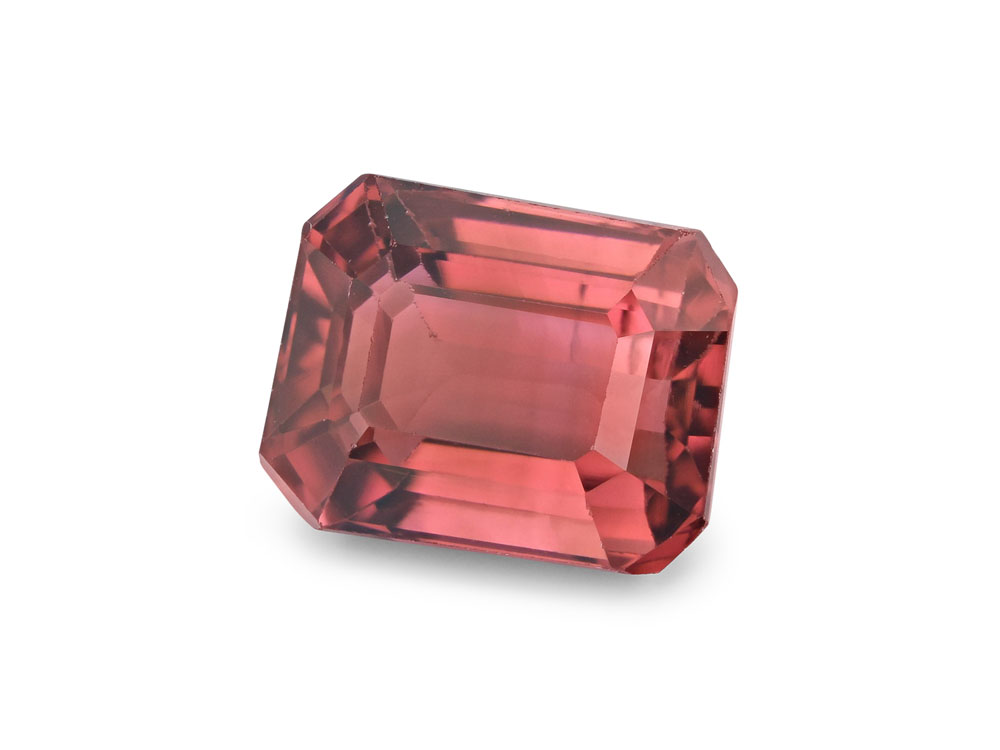 Pink Tourmaline 8.2x6.4mm Emerald Cut