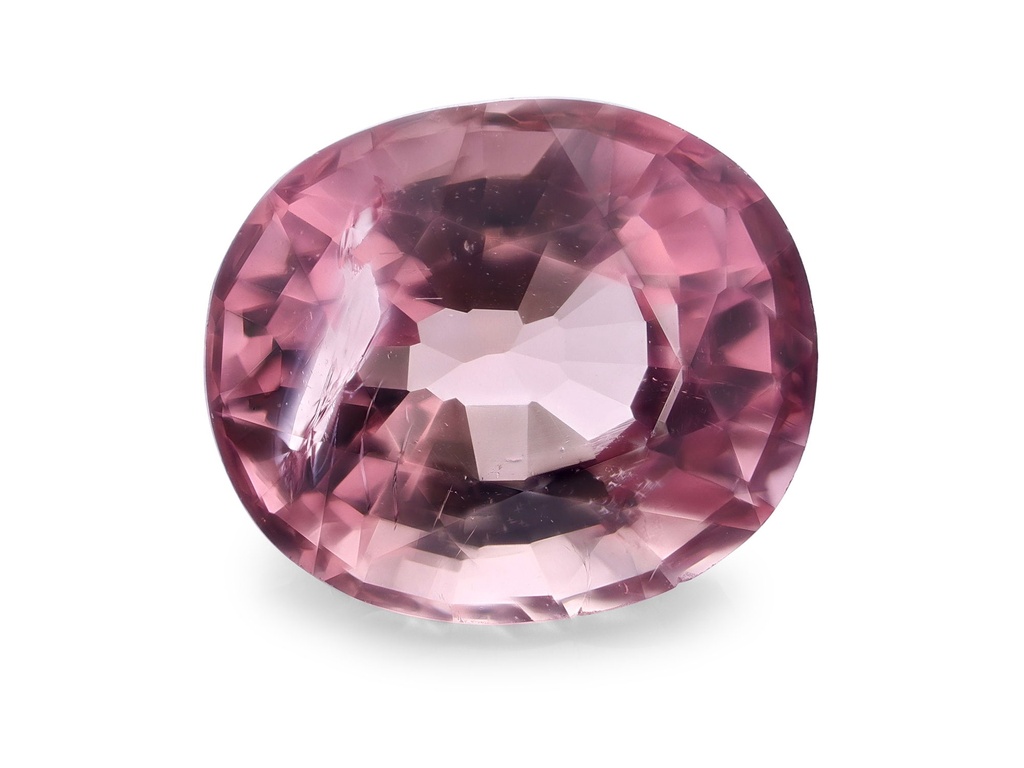 Pink Tourmaline 6.4x5.5mm Oval