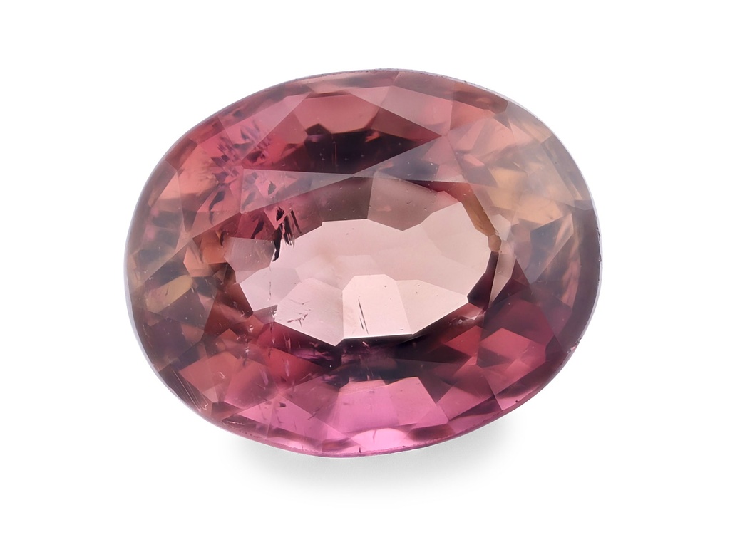 Pink Tourmaline 7.05x5.45mm Oval