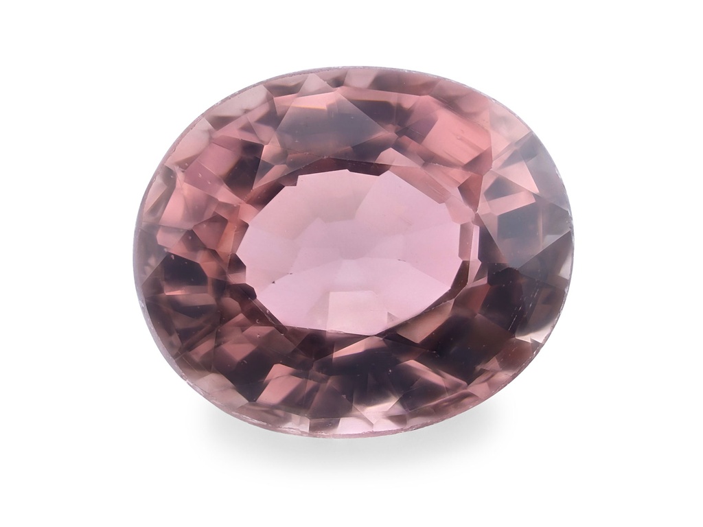 Pink Tourmaline 7.3x6.25mm Oval