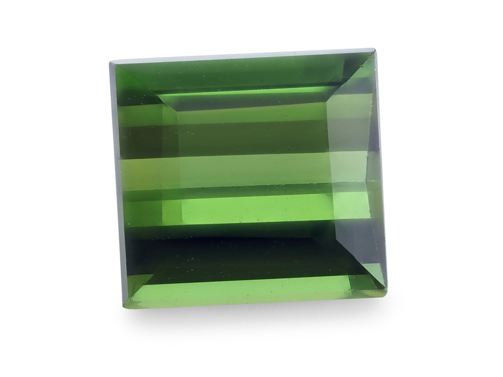 Green Tourmaline 5.9mm Fancy Square