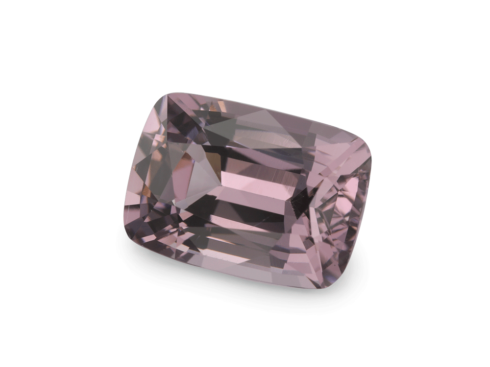 Mogok  Spinel 8.3x5.85mm Cushion Purple Pink